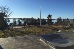 Inbyggnad Bastu Altan